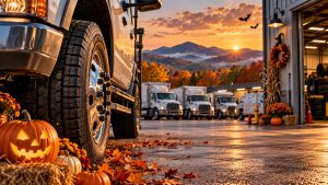 The Scariest Thing This Halloween? A Fleet Truck Stuck on the Side of the Road